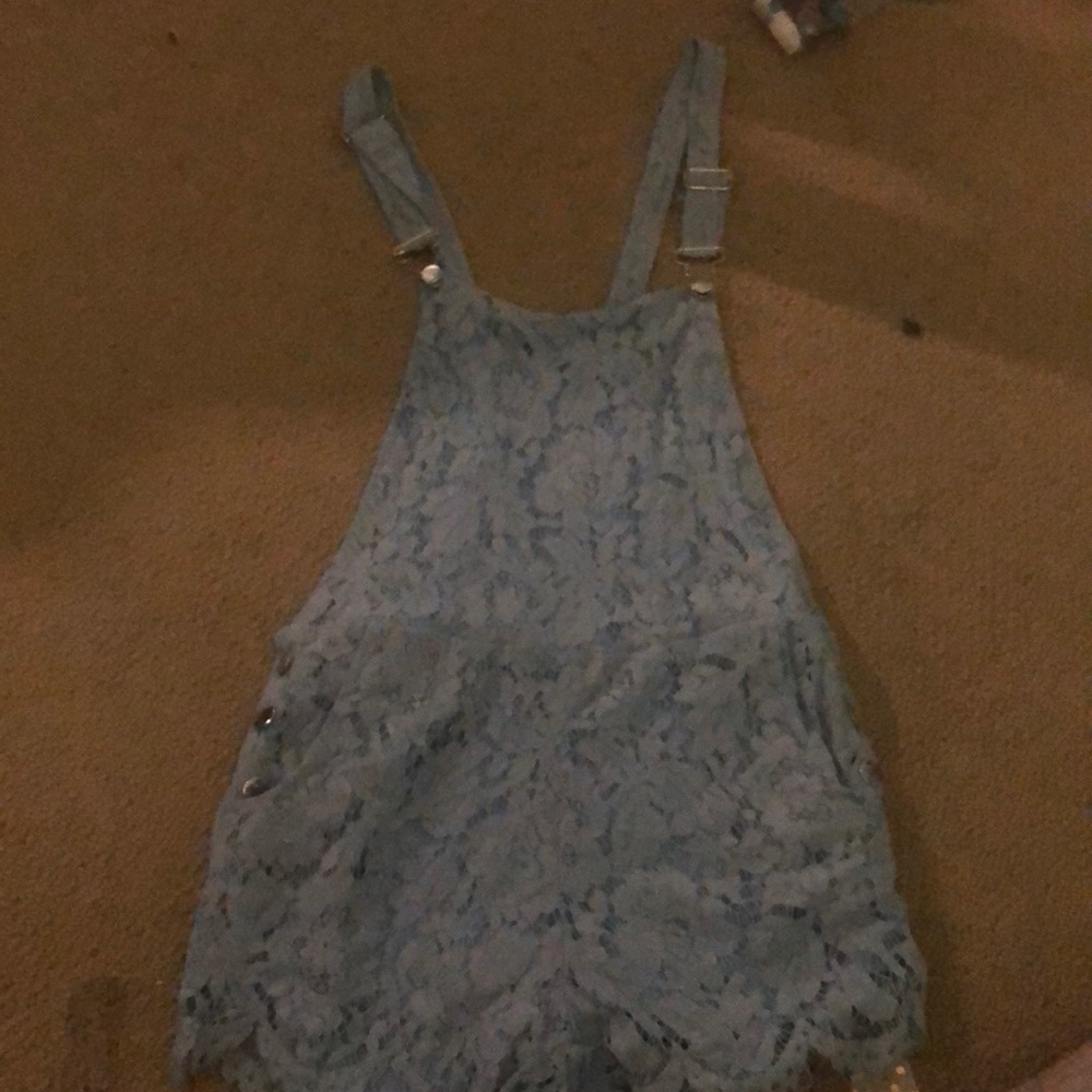 Lace Overalls
